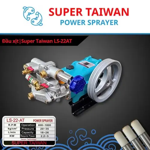 Đầu xịt ty 22 Sứ - Tự động