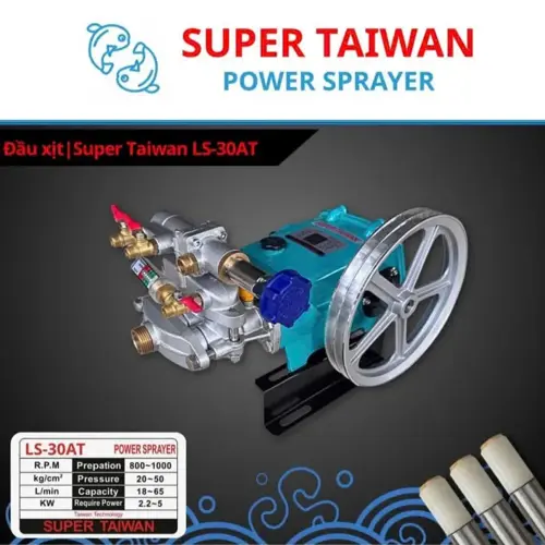 Đầu xịt ty 30 - Super Taiwan LS-30AT Power Sprayer
