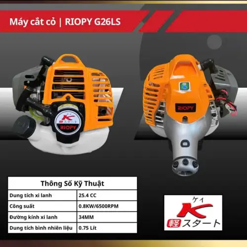 Máy cắt cỏ RIOPY G26LS
